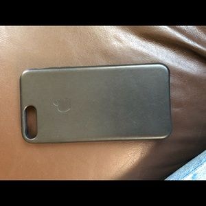 Apple black leather iPhone 8 Plus case!